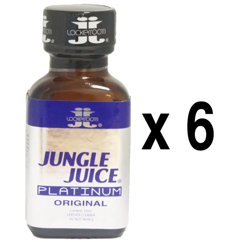 Locker Room JUNGLE JUICE PLATINUM Retro 25ml x6